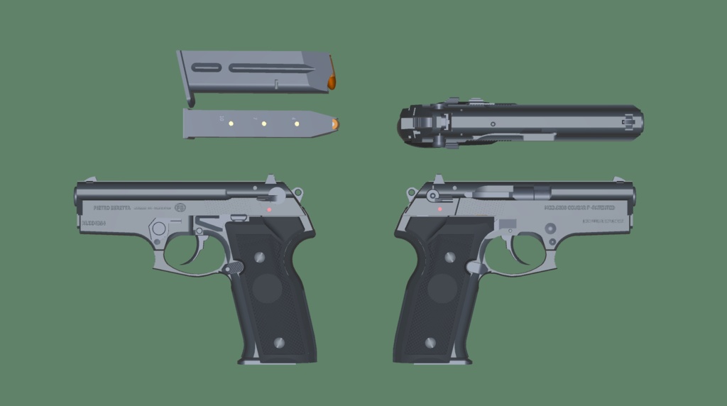 3Dモデル M8000 COUGAR F