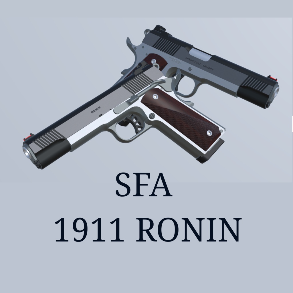 3Dモデル　SFA 1911  RONIN