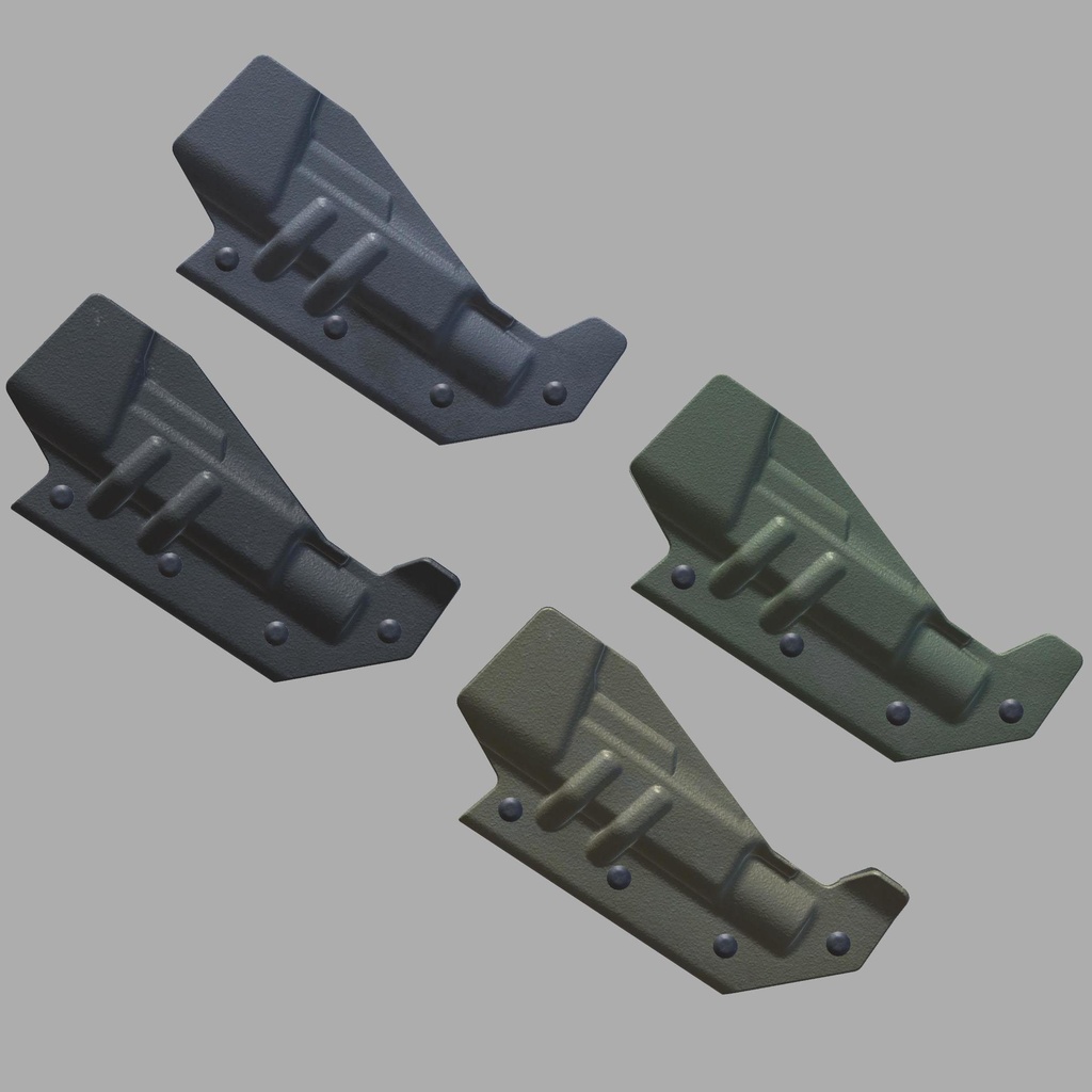 3Dモデル SD Holster & Tactical Light