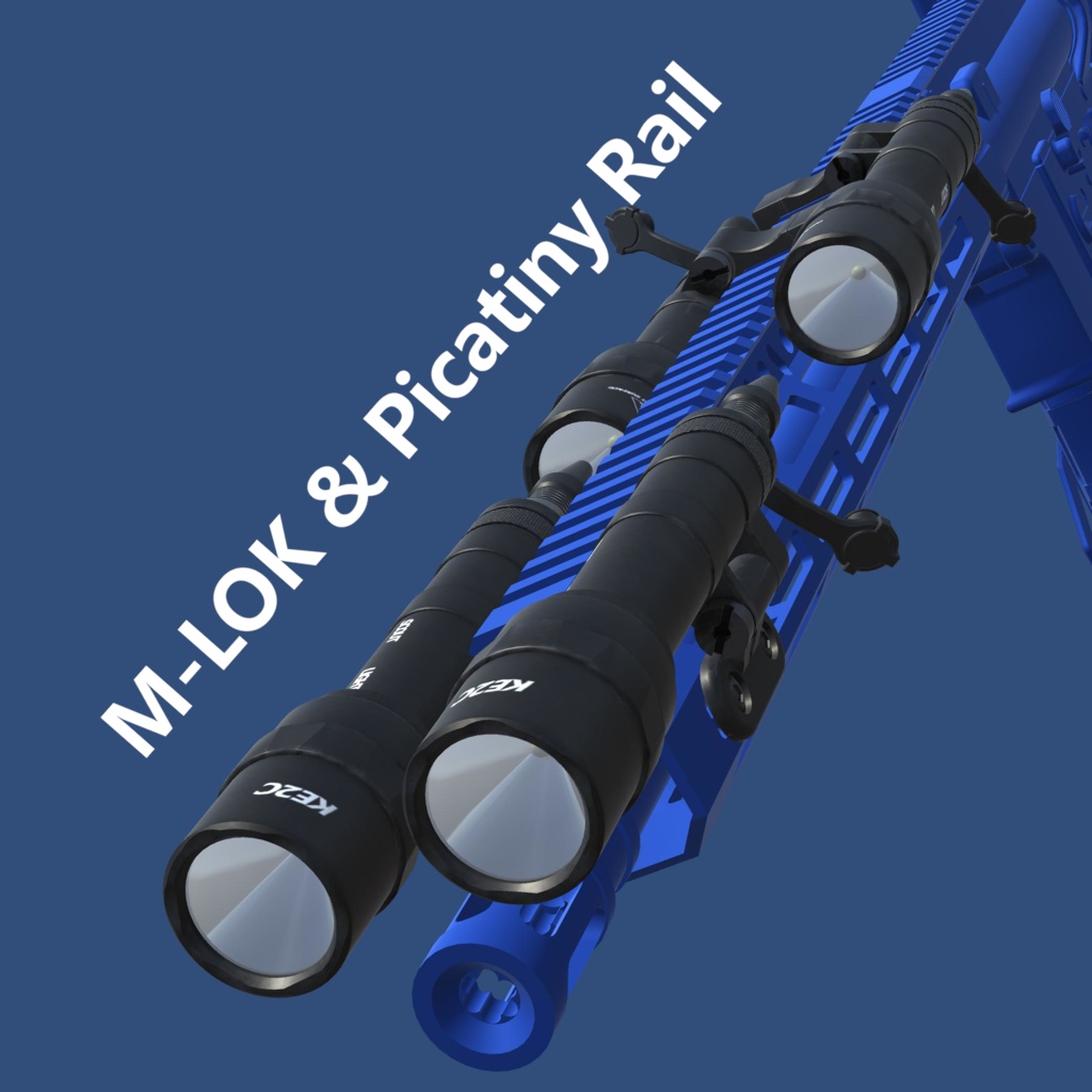 3Dモデル M640U & Mod button