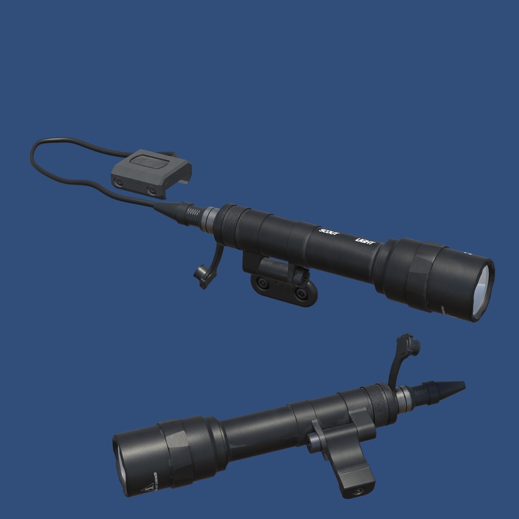 3Dモデル M640U & Mod button