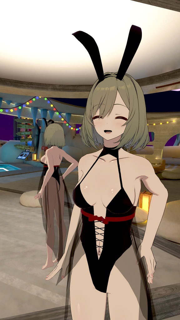 【C107特典】作品イメージバニーガール衣装