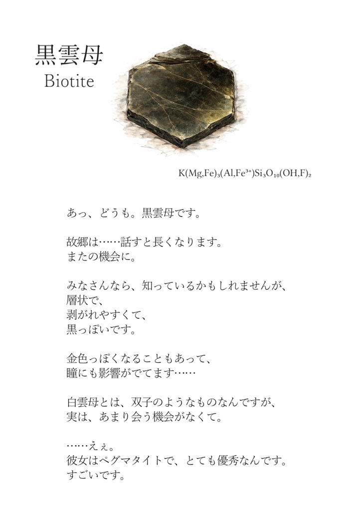 GNEISS|黒雲母
