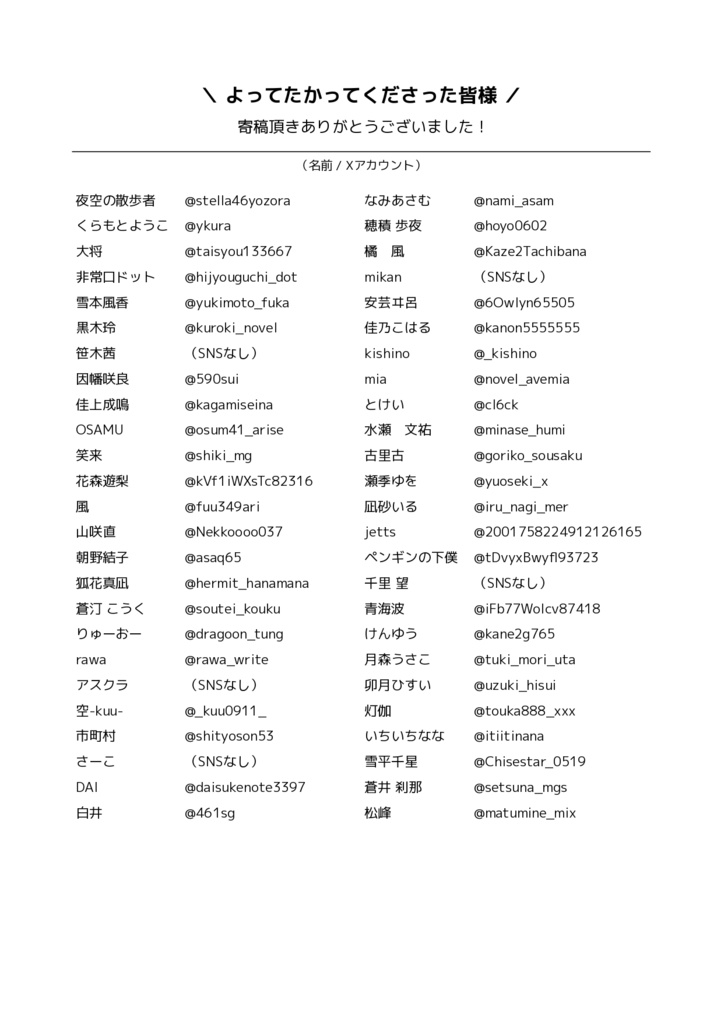 よってたかって2|WEB作家が よってたかって 雑誌作ってみたら こんなんできました。 vol.2