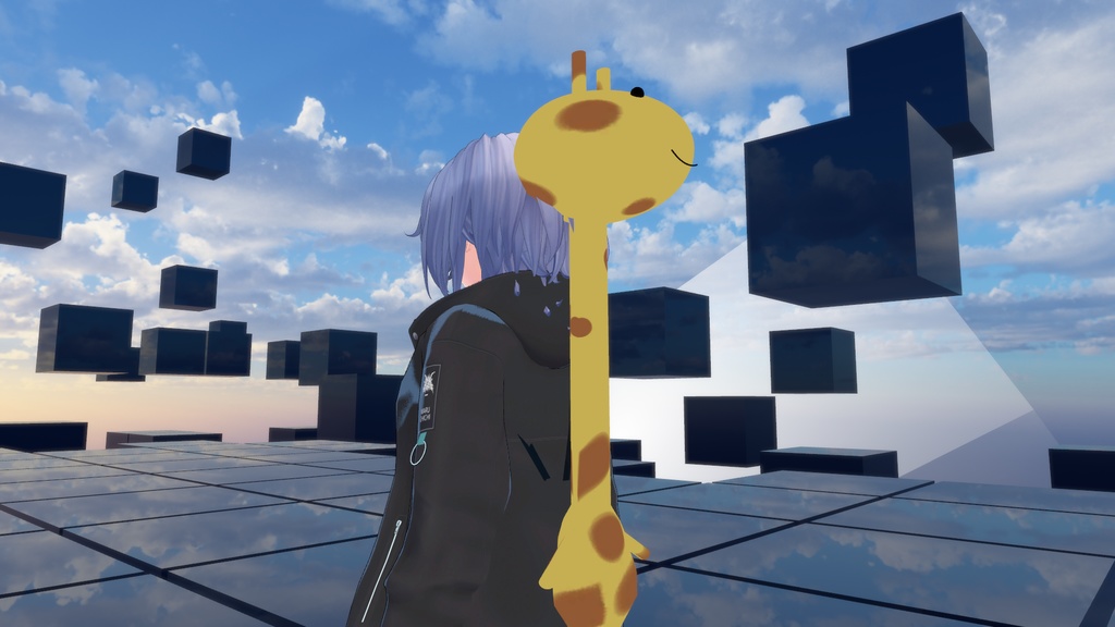 おおきい!キリンリュック(小さいのもあるよ!)