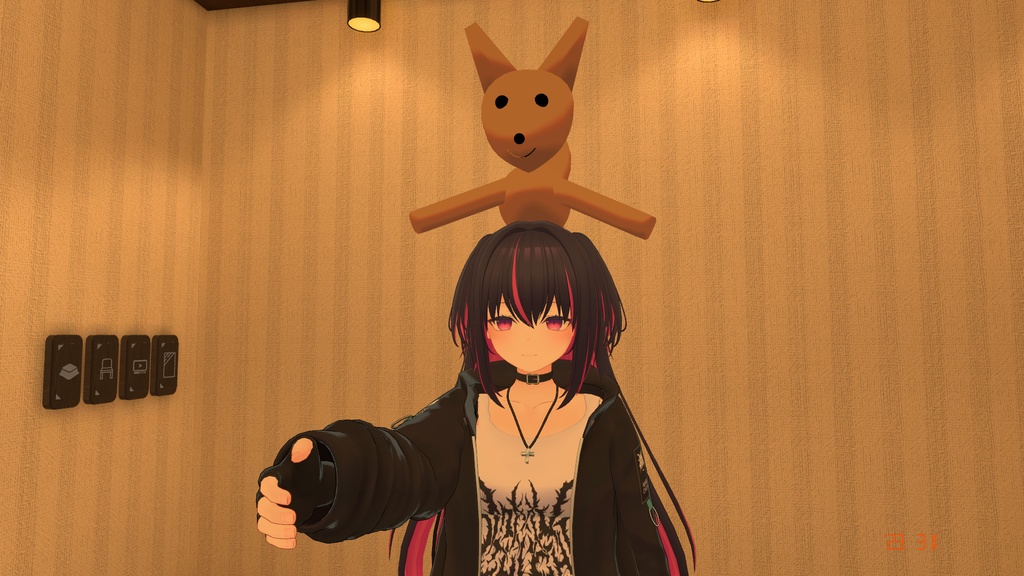 ねそべりフェネック(しっぽが動くよ!)