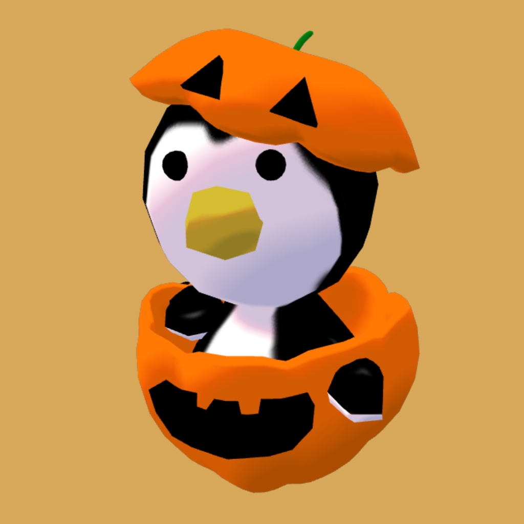 ちいさなペンギン~回るカボチャver~