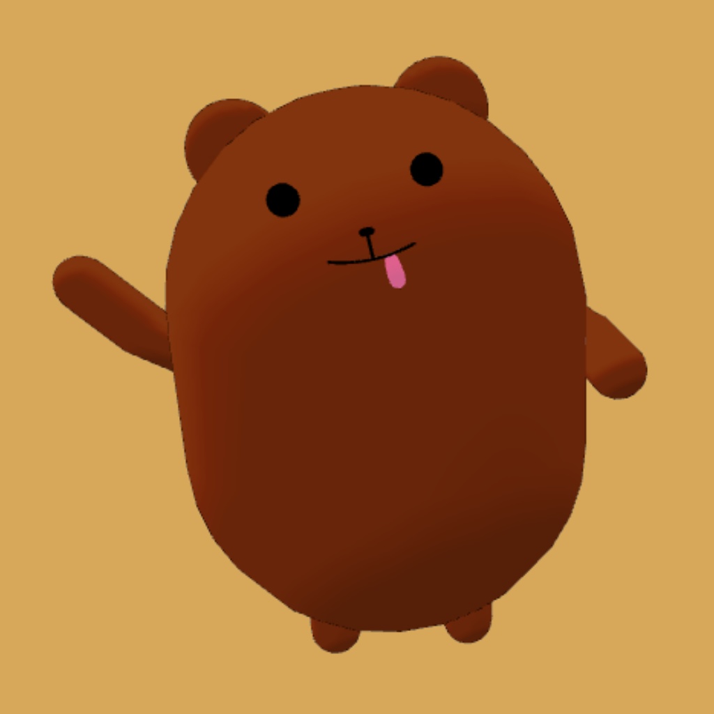 パンダみたいなくまちゃん