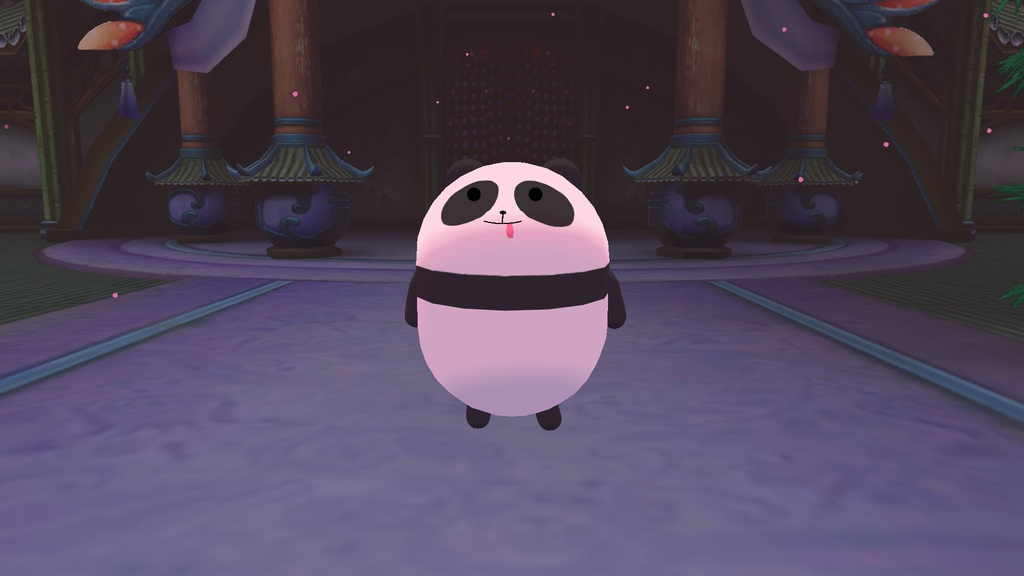 パンダみたいなくまちゃん