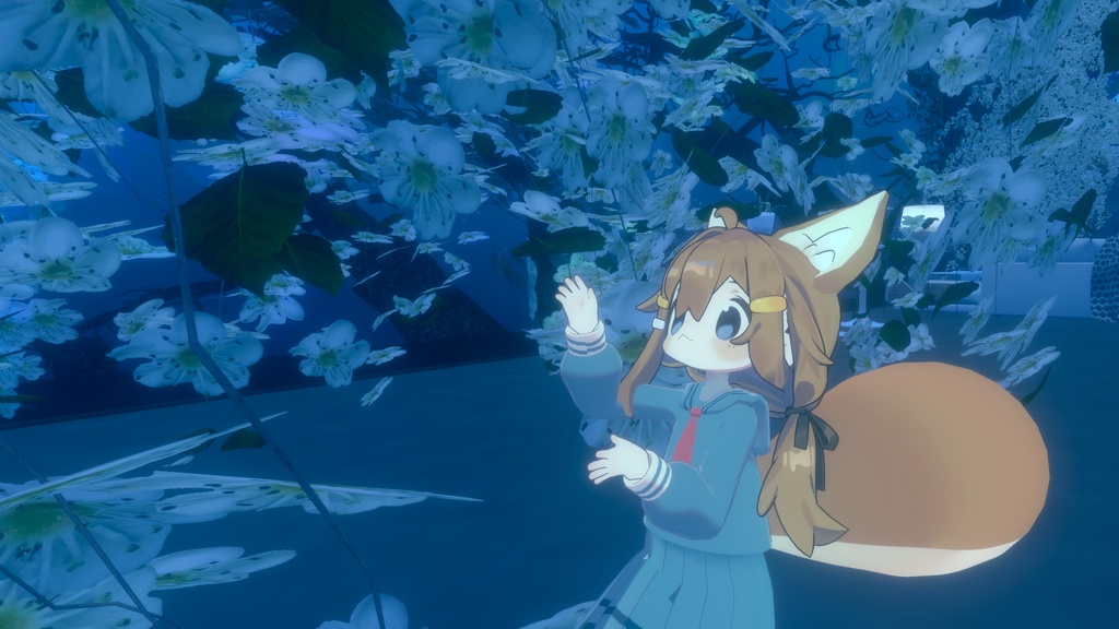 【旧版】きつねなりきりセット【まめひなた対応】