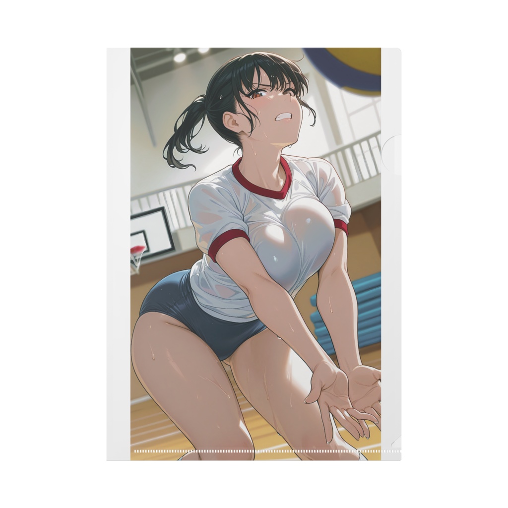 バレーのお姉さん。