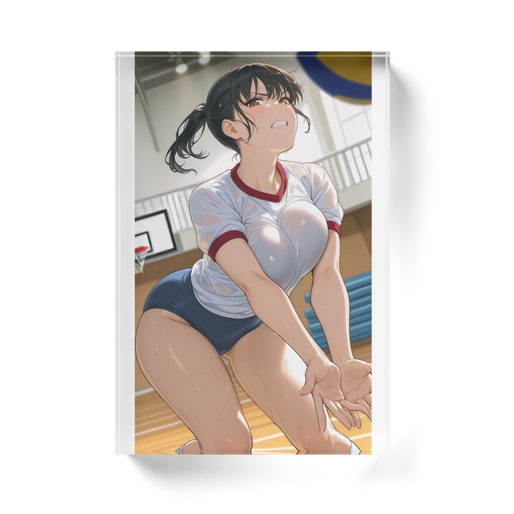 バレーのお姉さん。