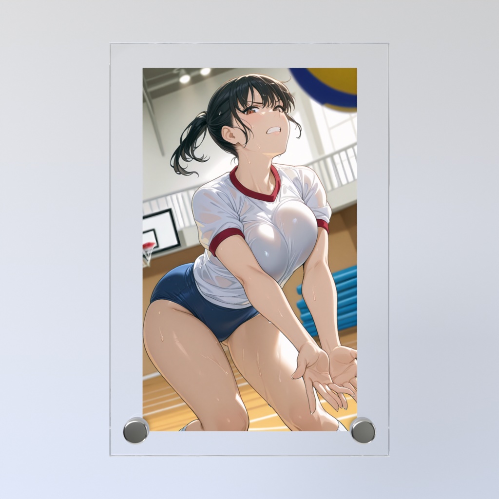 バレーのお姉さん。