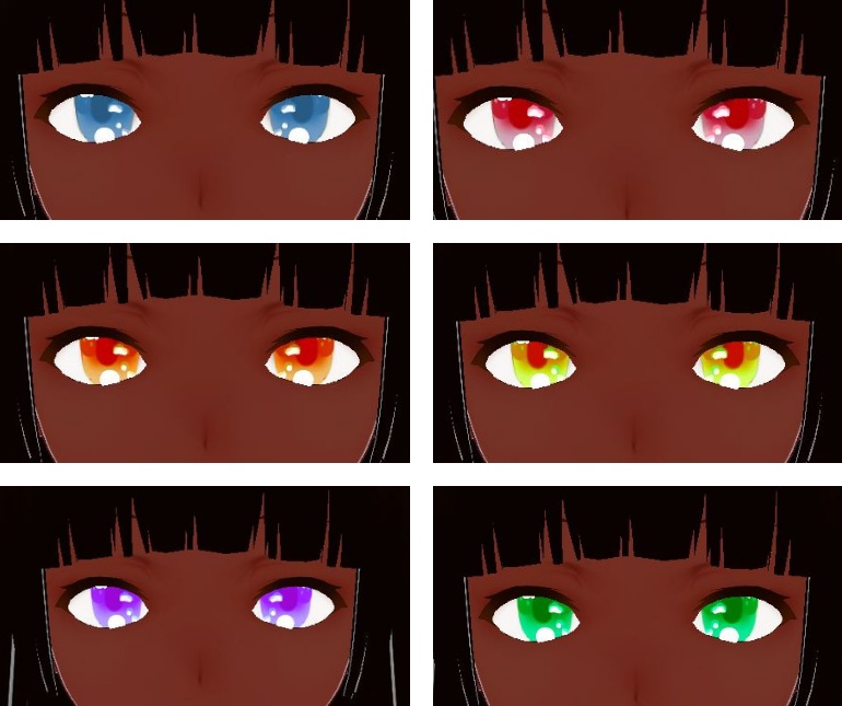 11 色のアイリス