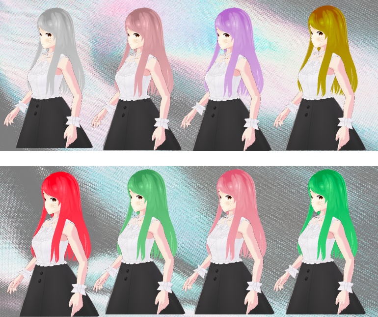 13 Hair Colors!
