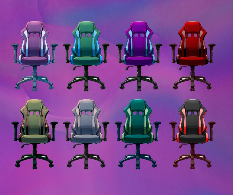 Gamer Chair FREE - Vtuber Asset 2D