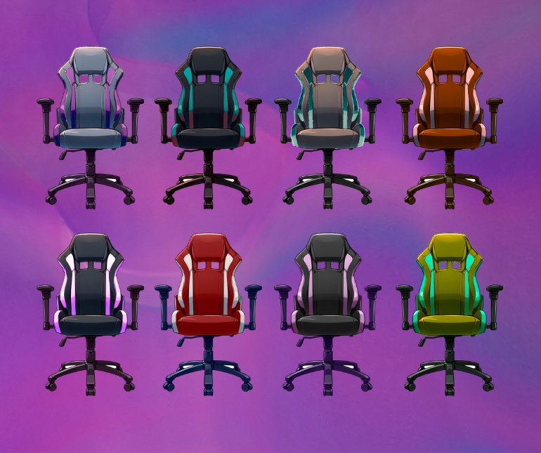Gamer Chair FREE - Vtuber Asset 2D
