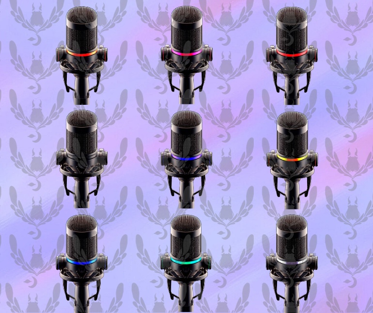 Microphone FREE - Vtuber Asset 2D