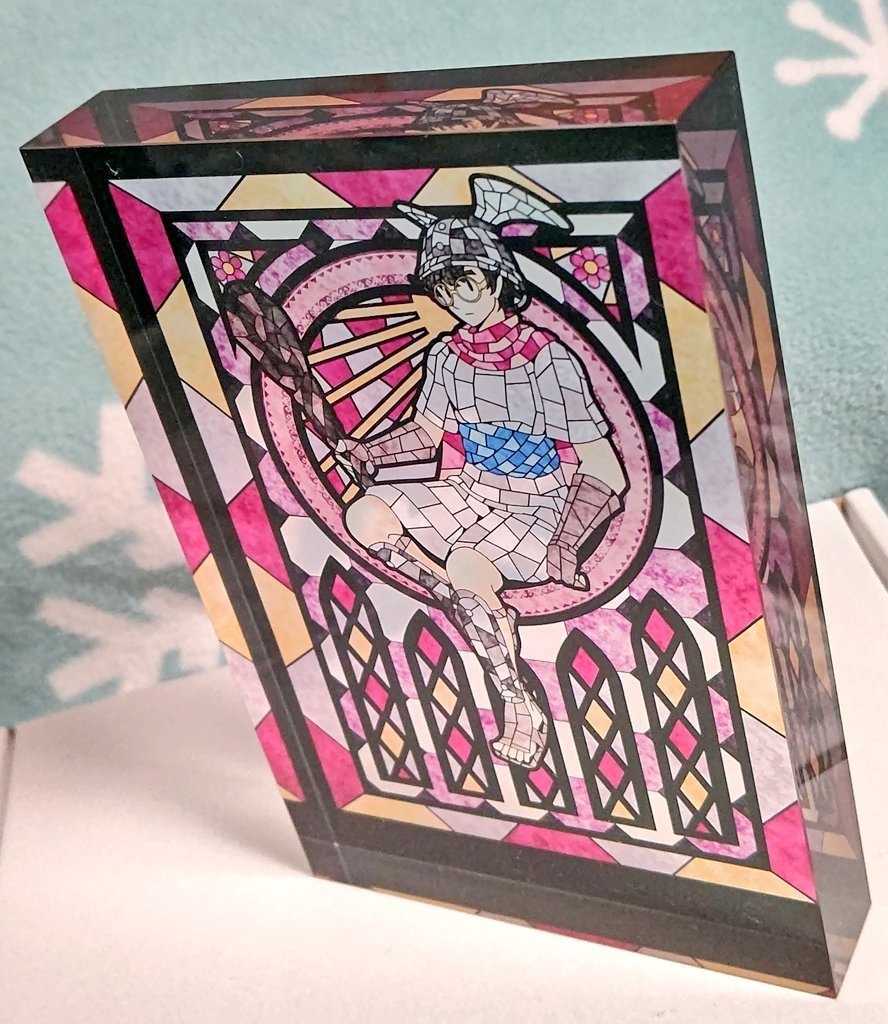 シンイ様アクリルブロック