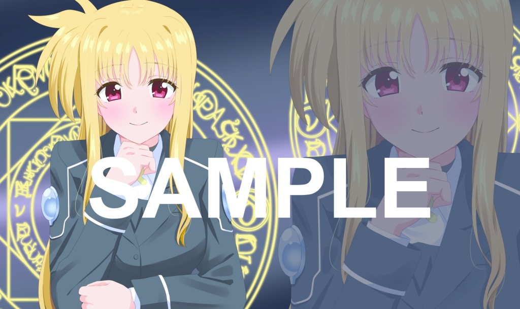 フェイト執務官プレイマット