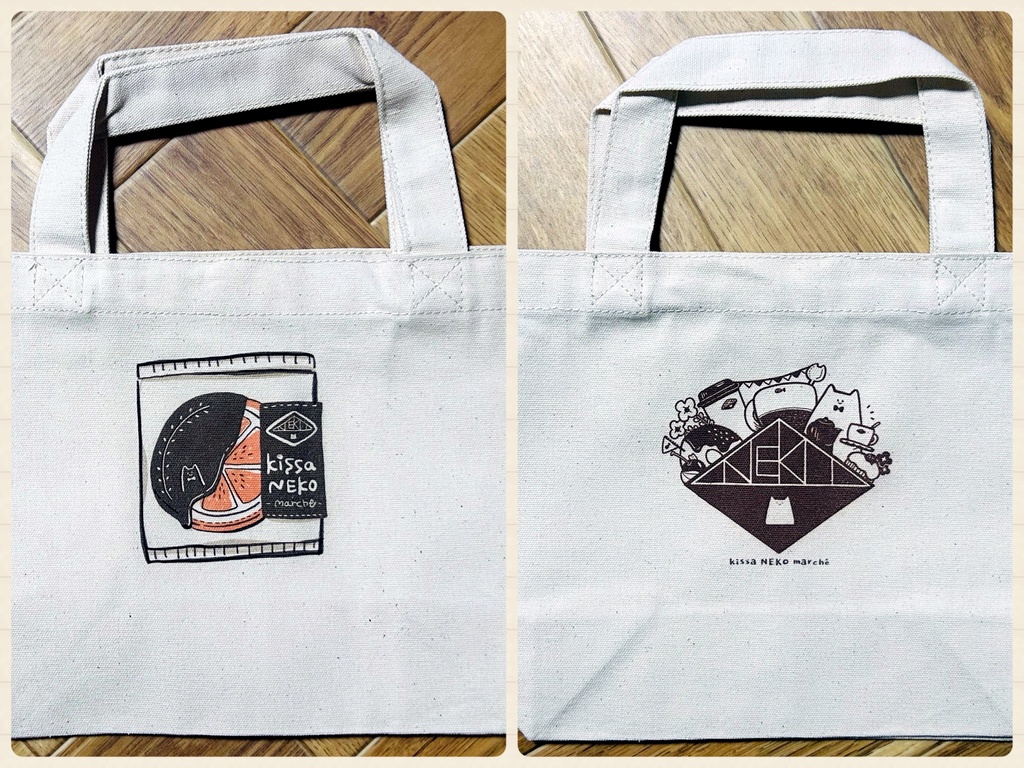 キャンバスミニトート