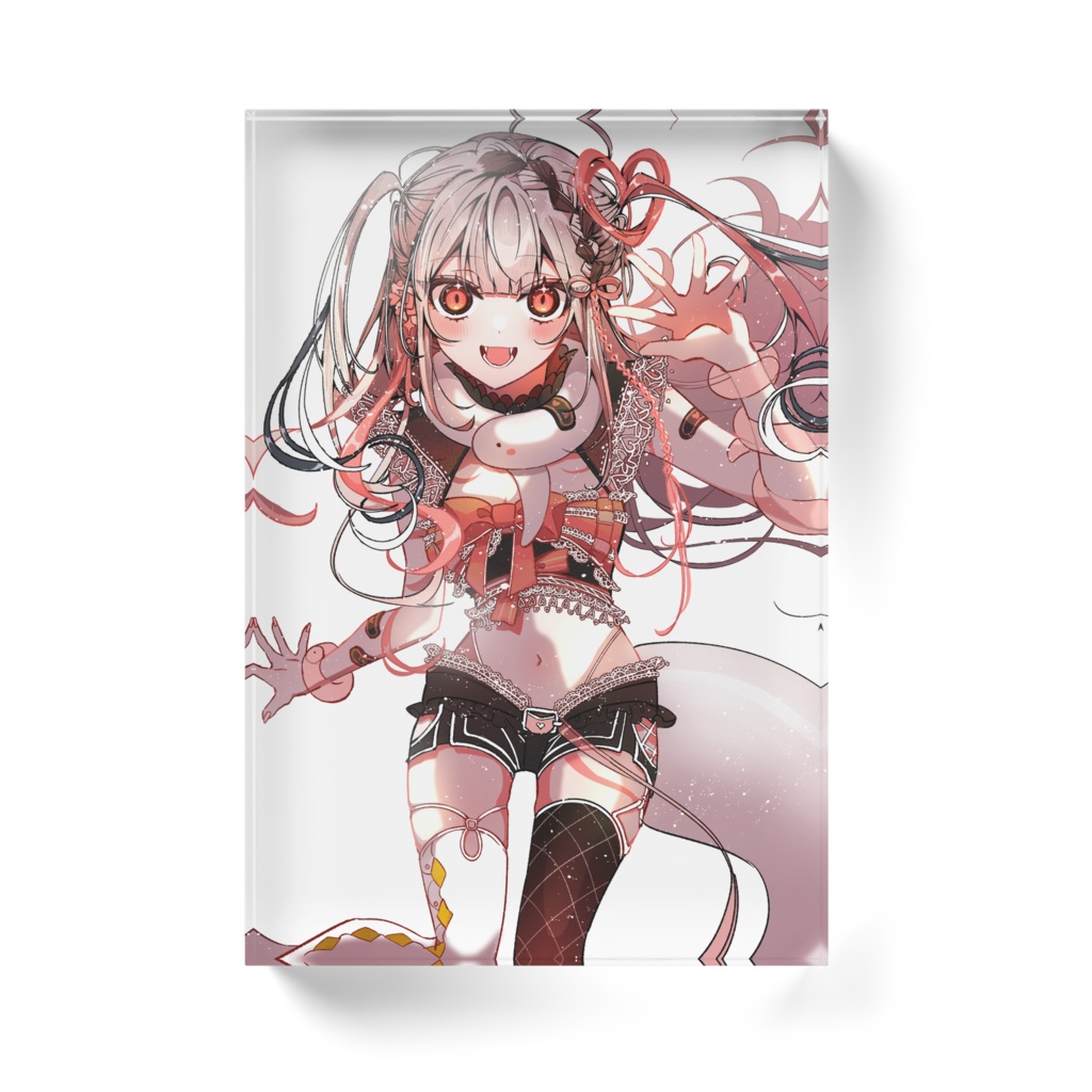 【公式】王蛇まりぃ デビュー1ヶ月記念アクリルブロック