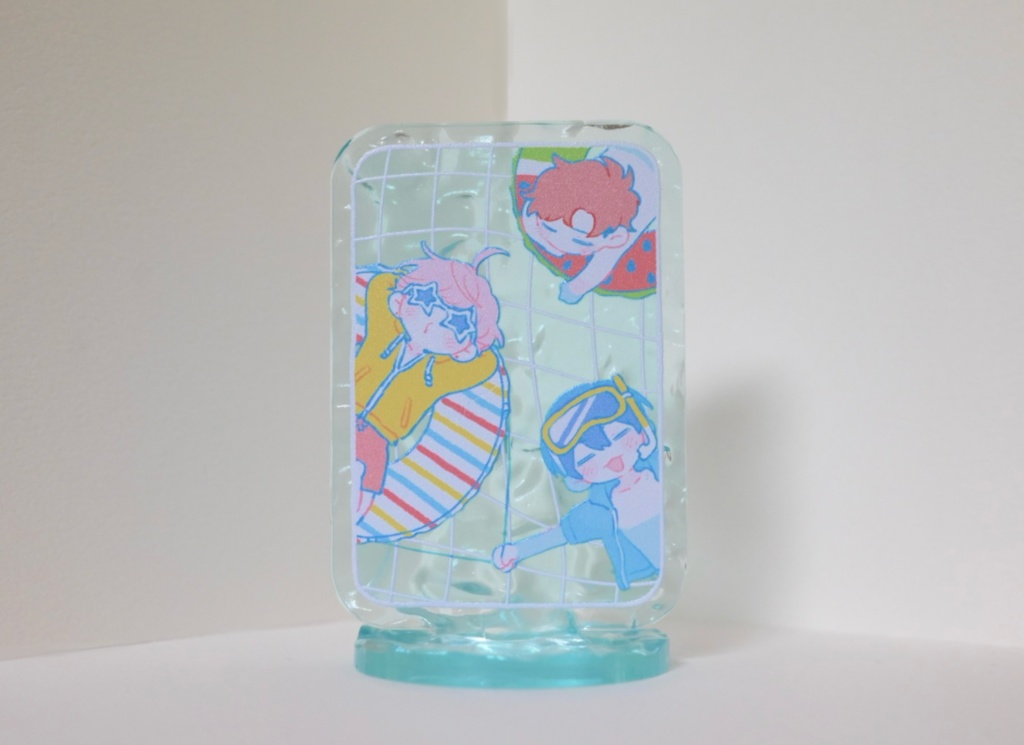水面アクリルスタンド