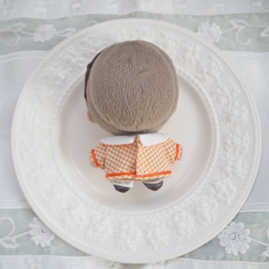 金木犀の刺繍シャツ