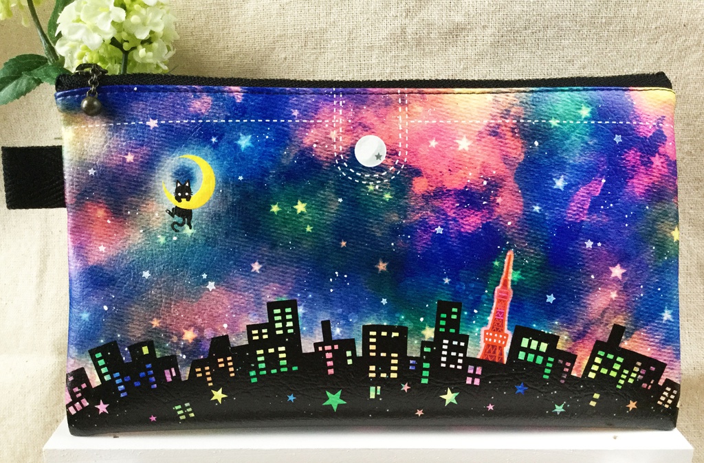SALE＊星降るポーチ