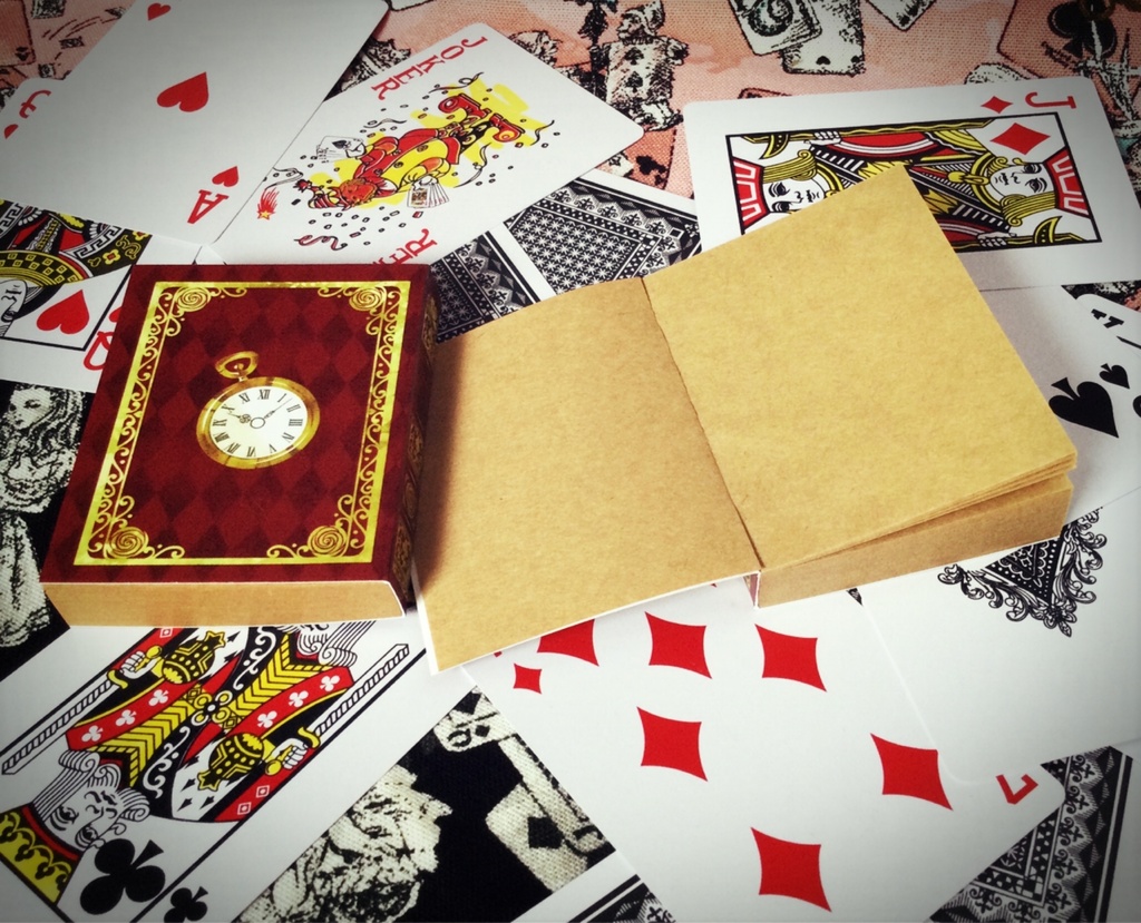 豆本風メモ帳 不思議の国のアリス