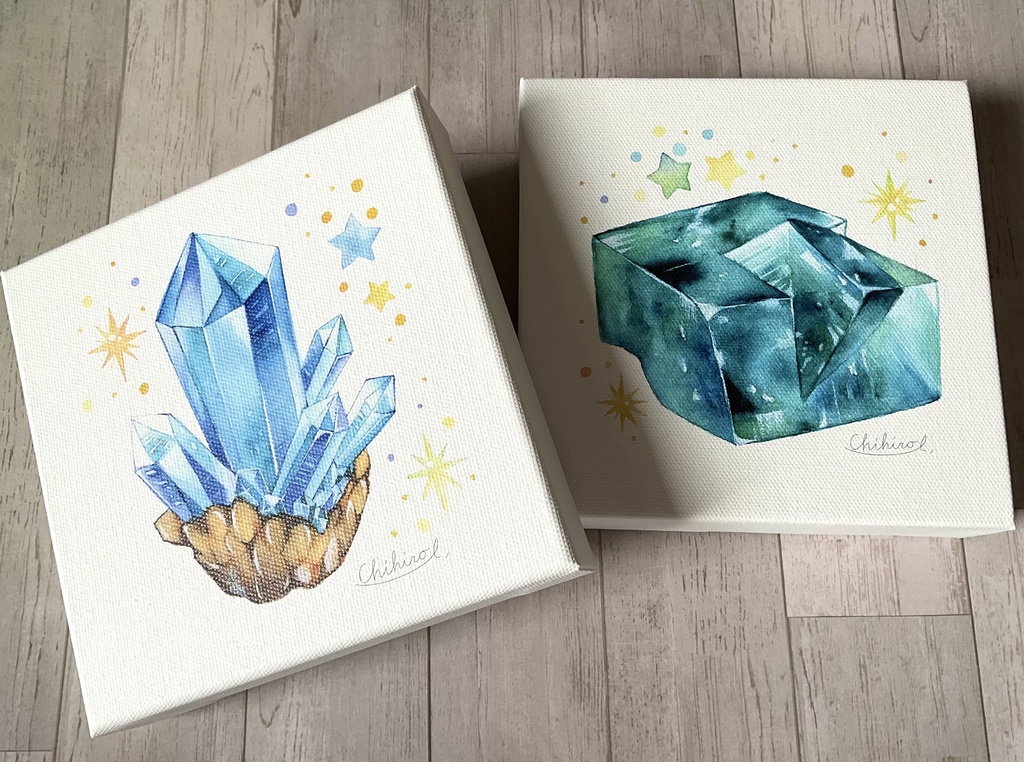キャンバスプリント　鉱石