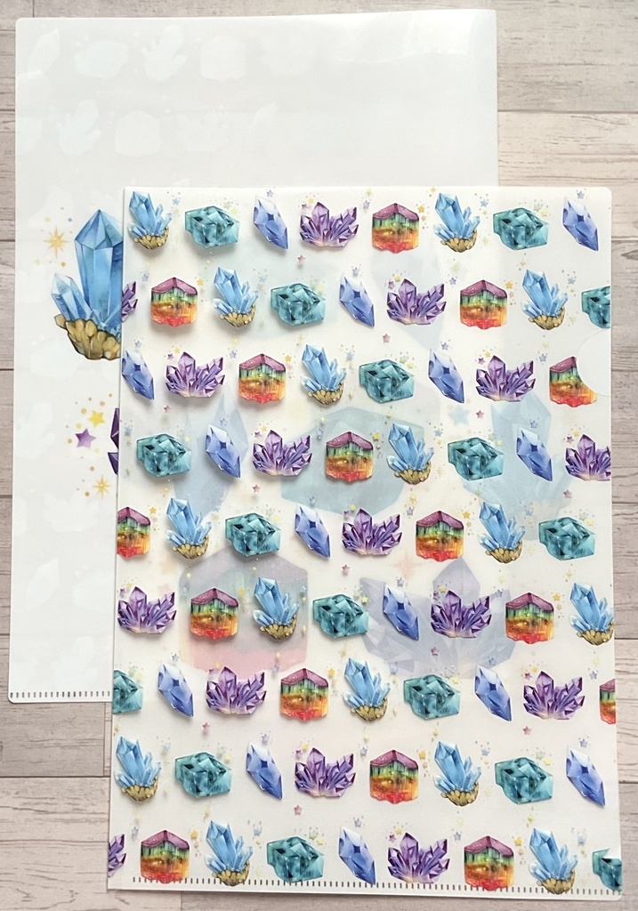 からふる鉱石　A4クリアファイル