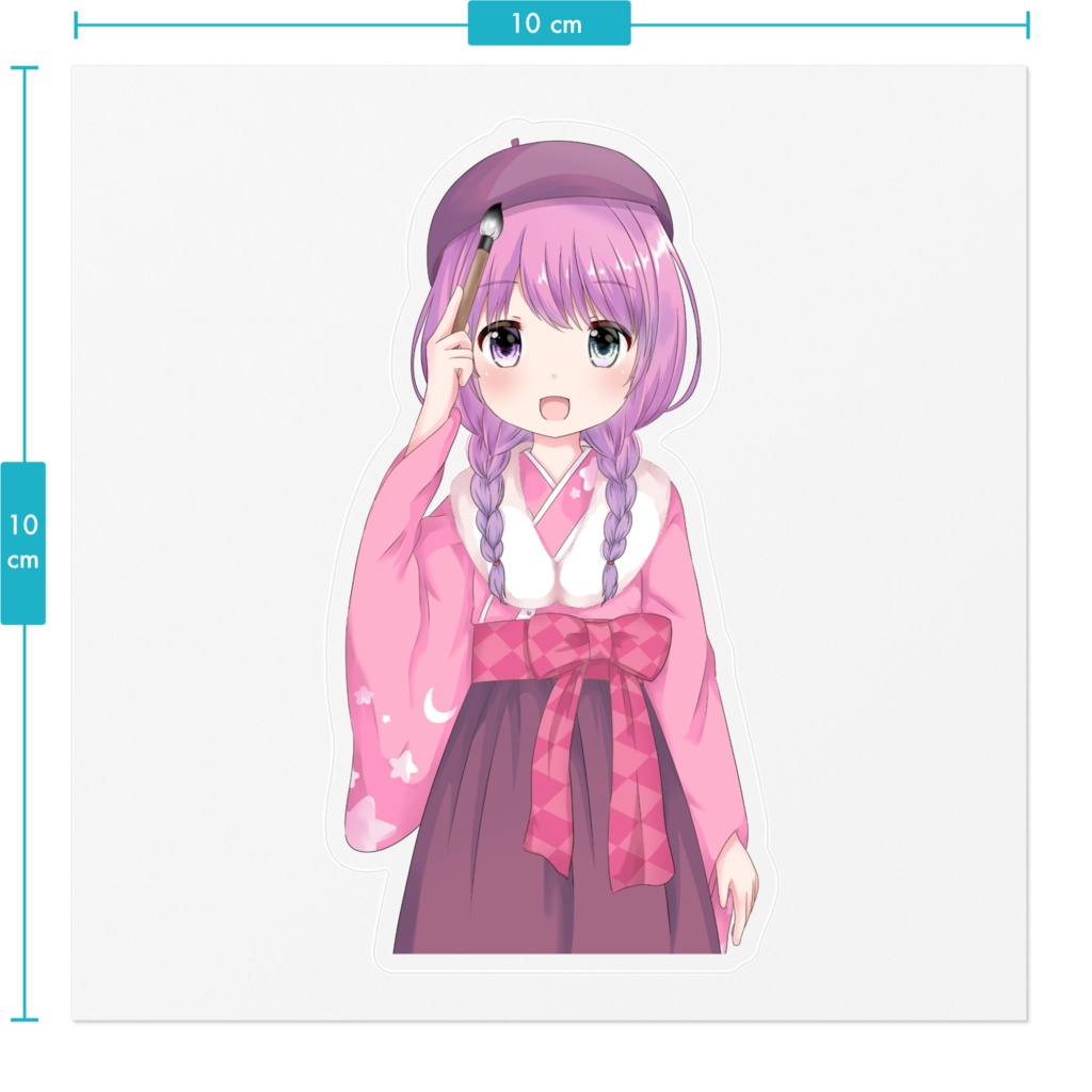 姫森ルーナ (ホロライブ) ステッカー