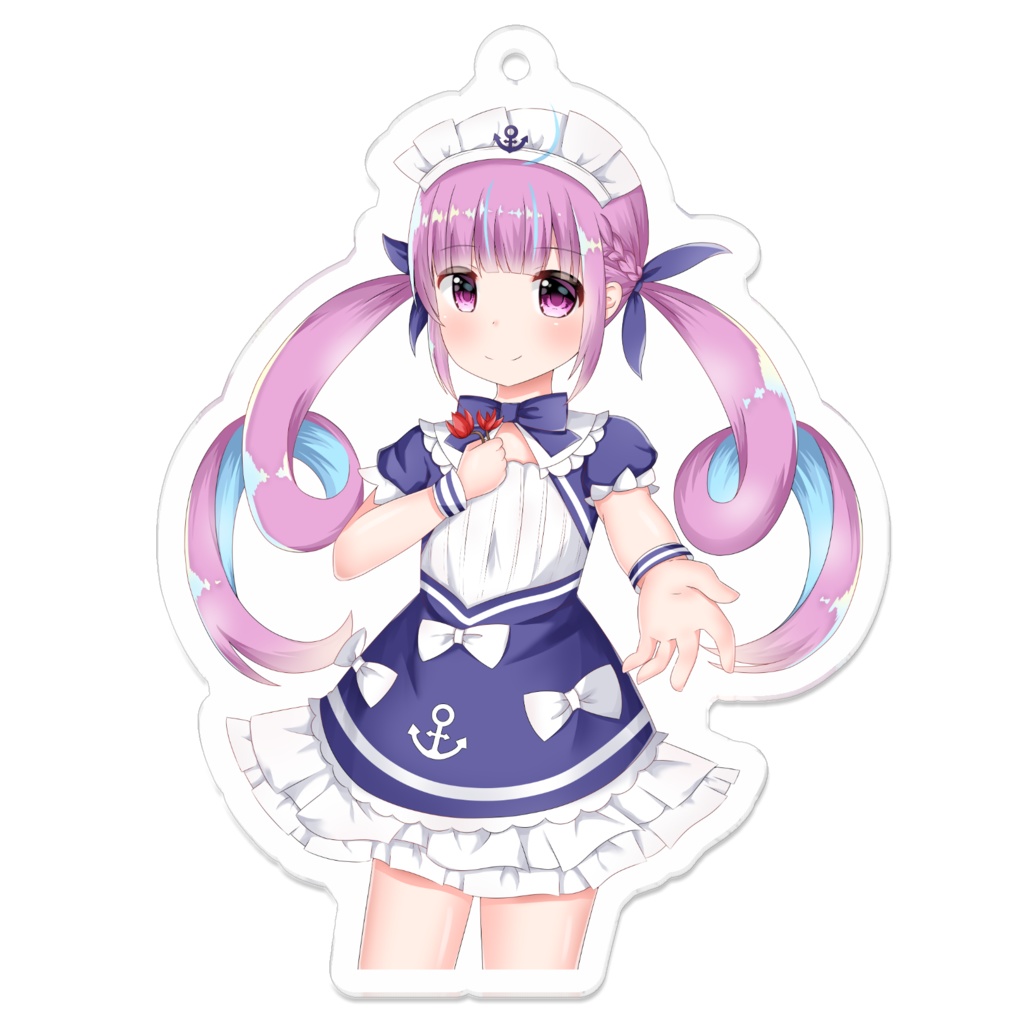 湊あくあ (ホロライブ) アクリルキーホルダー