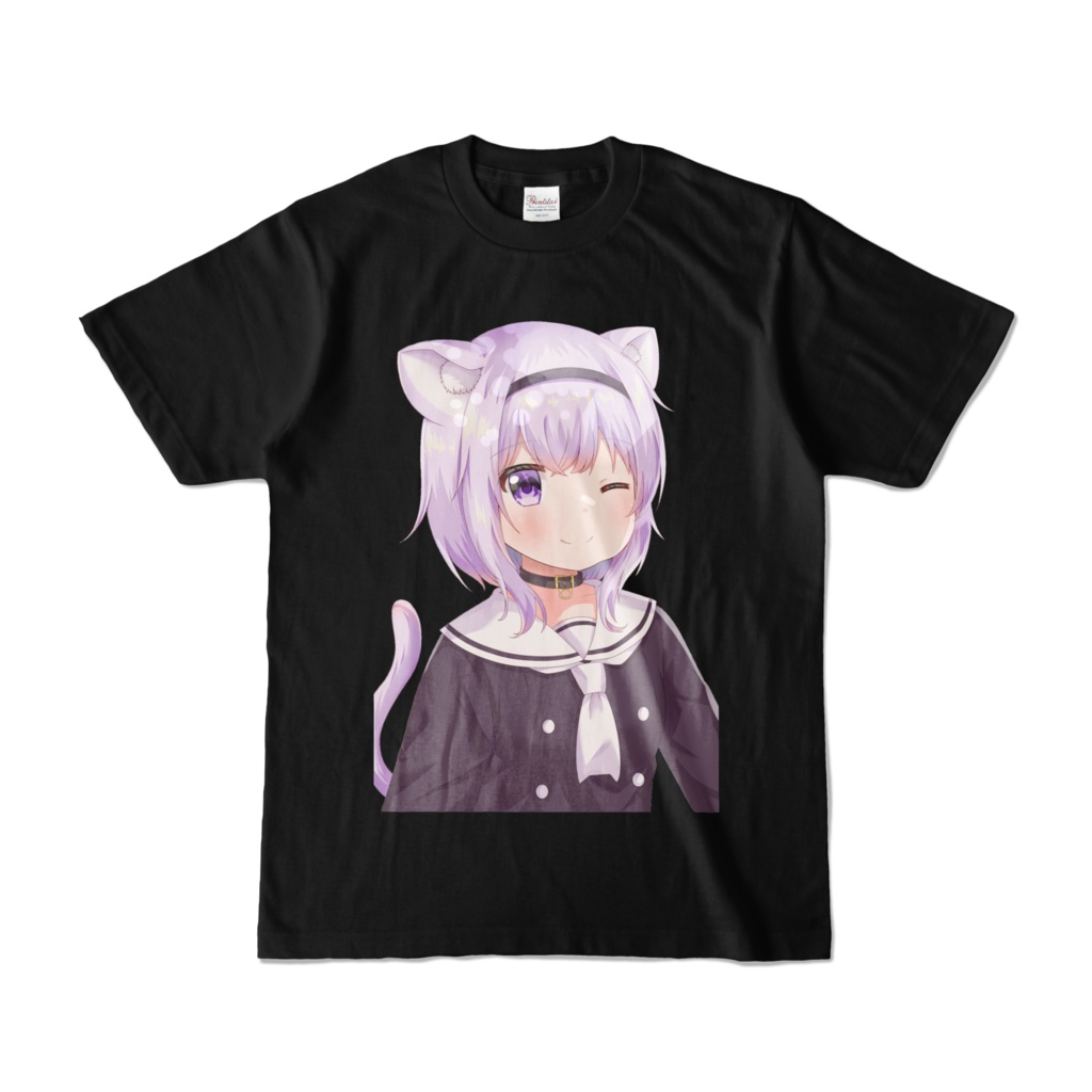 猫又おかゆ (ホロライブ) カラーTシャツ
