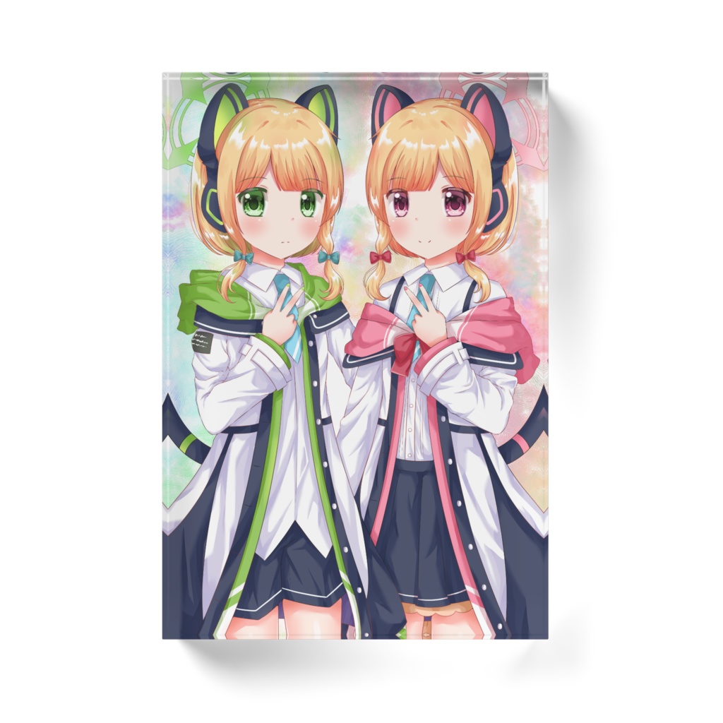 モモイ&ミドリ (ブルーアーカイブ) アクリルブロック