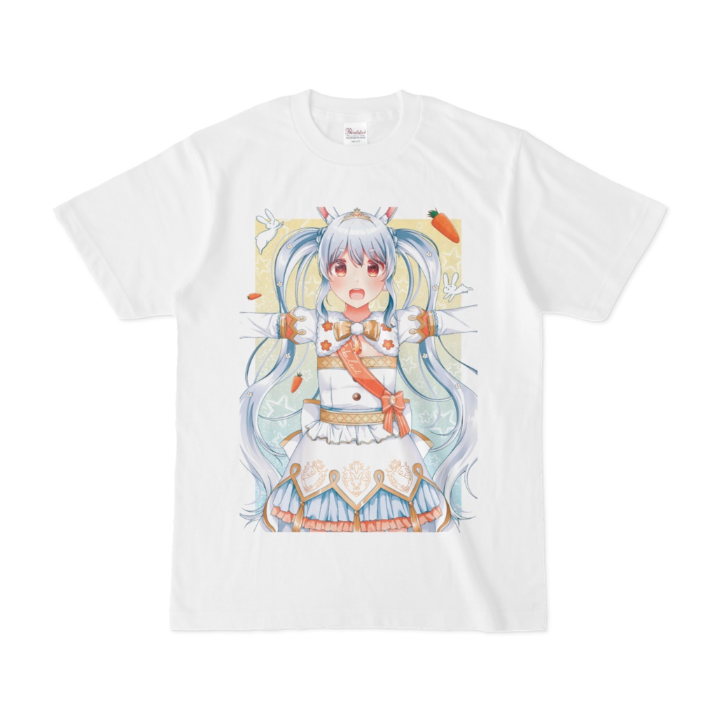 兎田ぺこら (ホロライブ) Tシャツ - snow globe - BOOTH