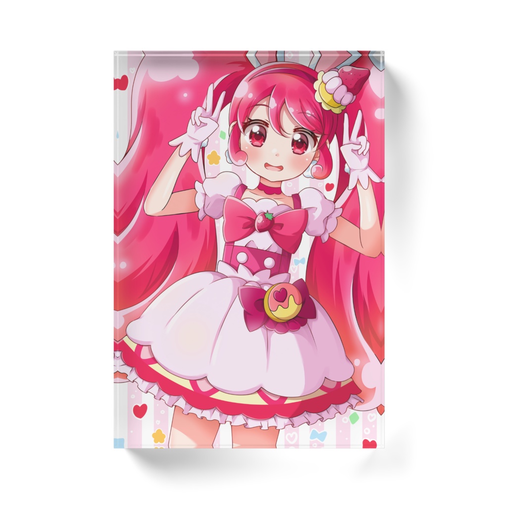 キュアホイップ アクリルブロック