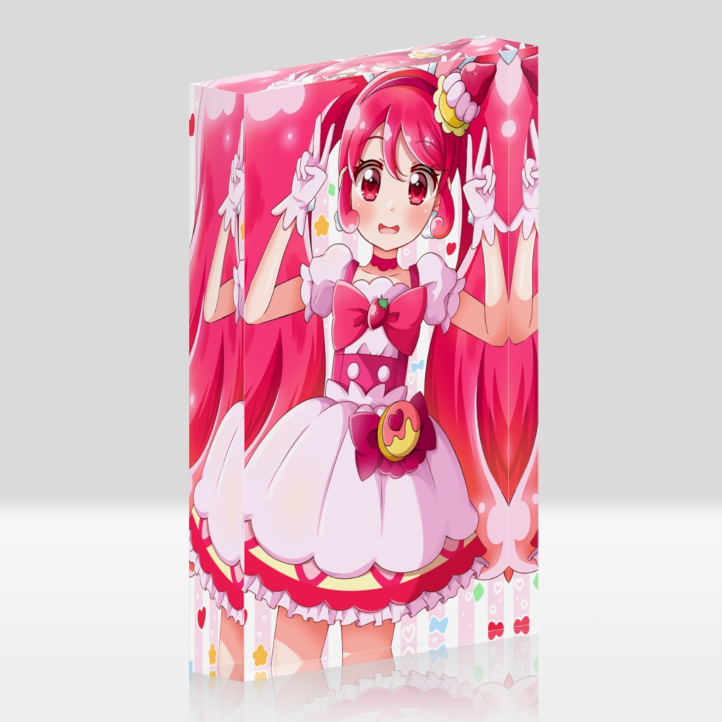 キュアホイップ アクリルブロック