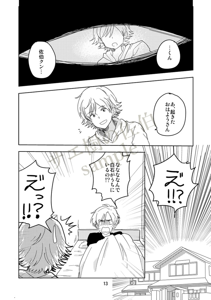 【第13回全国大会GS】サエ樹+蔵サエ合同誌【新刊サンプル】