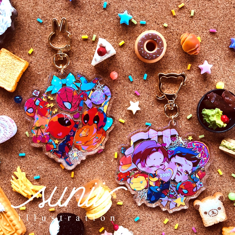 MARVEL アクリル・キーホルダー