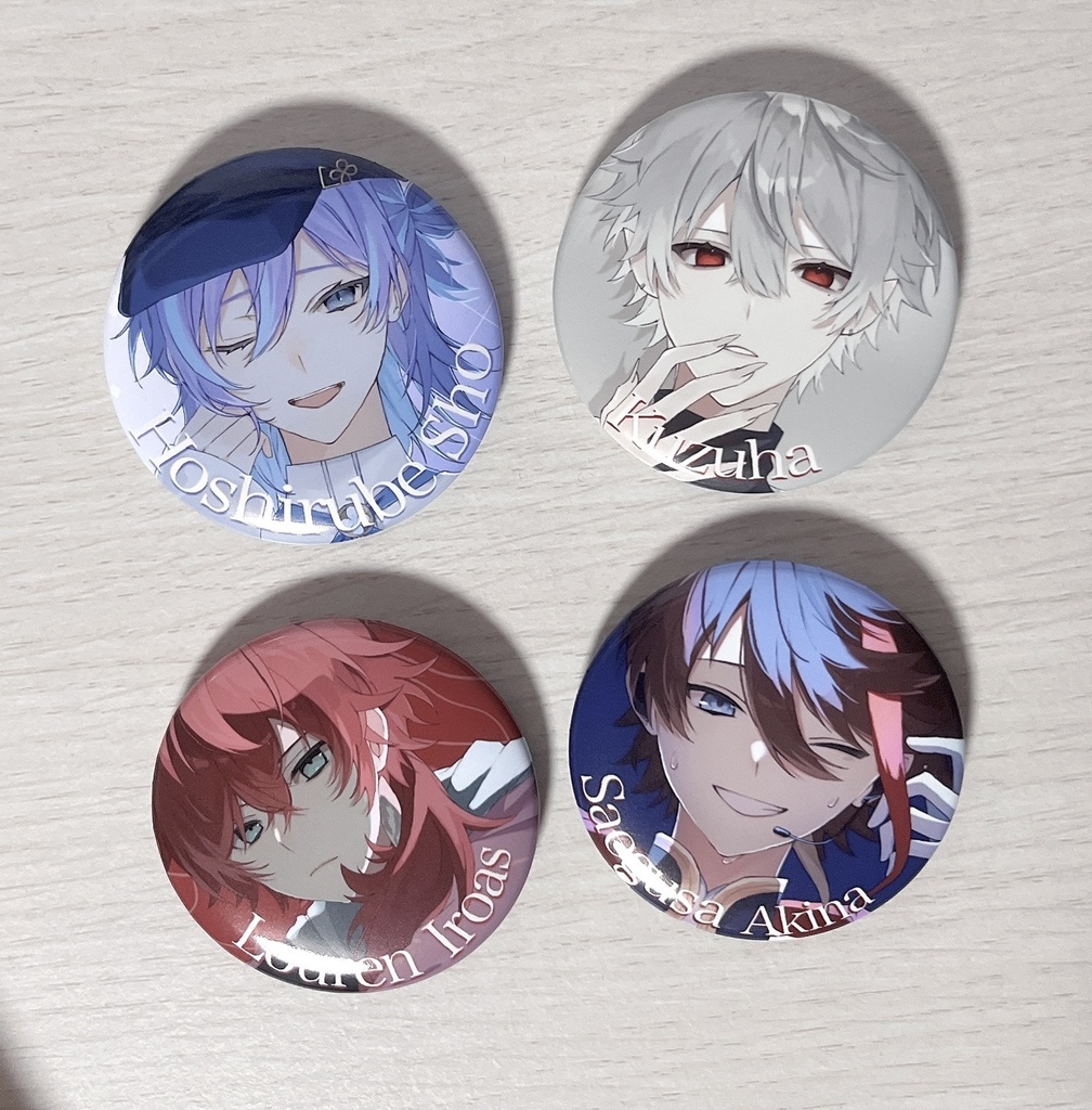 缶バッジ 全4種