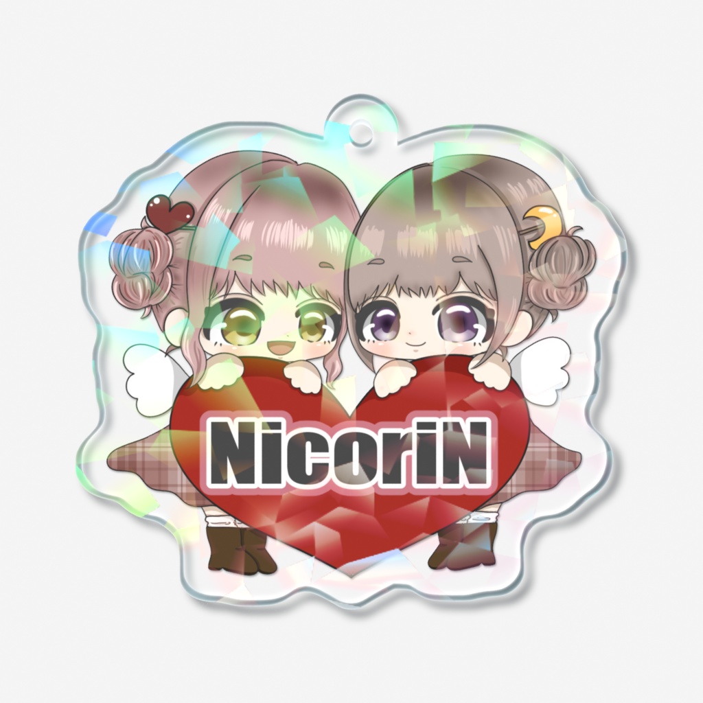 NicoriNコラボホロアクキー