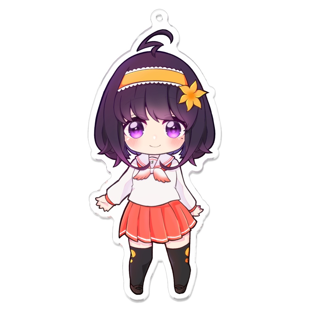 佐渡島むすびのアクリルキーホルダー