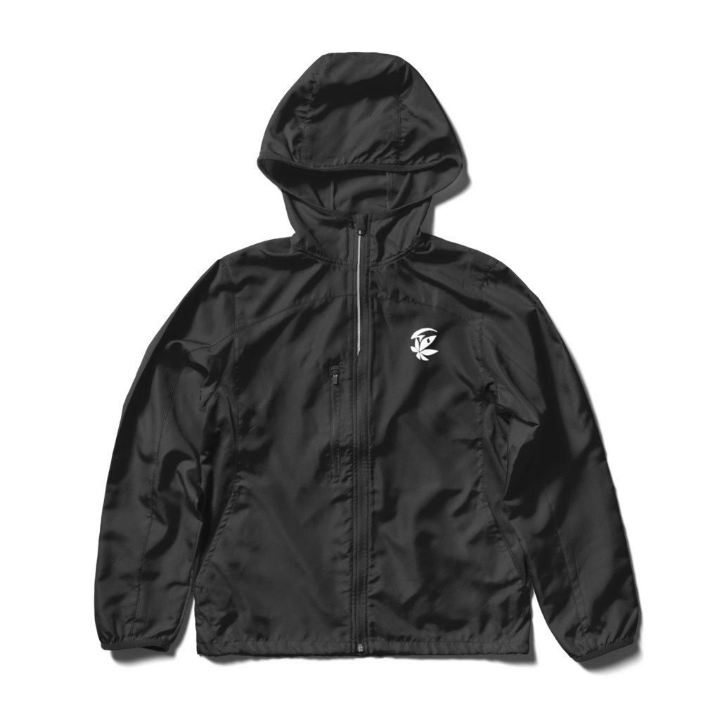 むすびのロゴマークウインドブレーカー