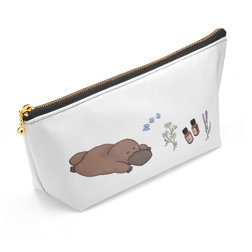 むすカモポーチ