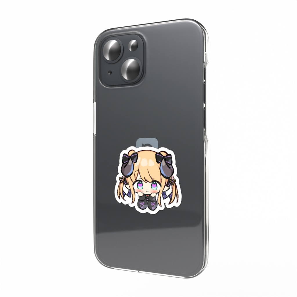 スマホステッカー　ハート