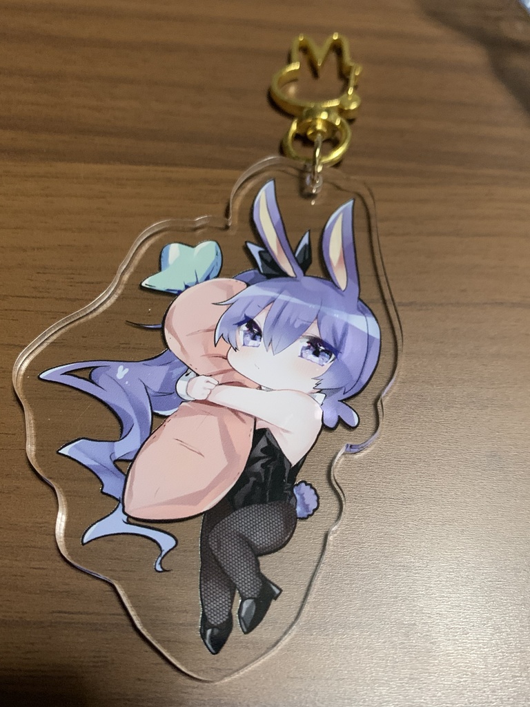 高瀬梨緒うさちゃんアクキー - ねこかん - BOOTH