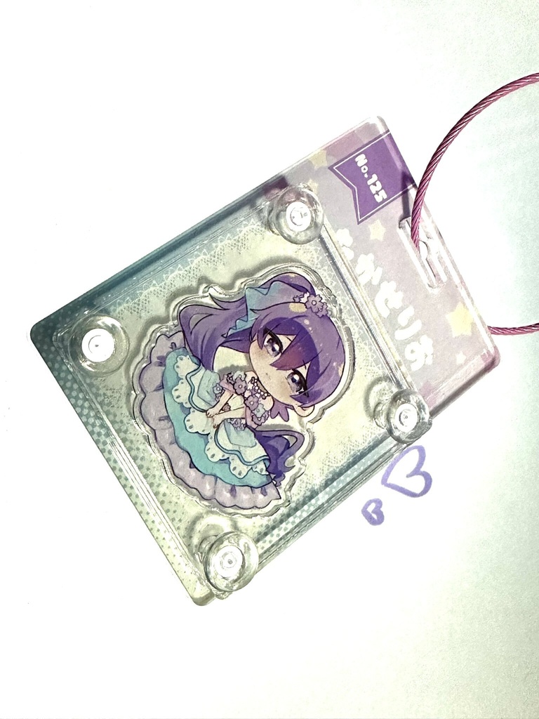ブリスター風キーホルダー