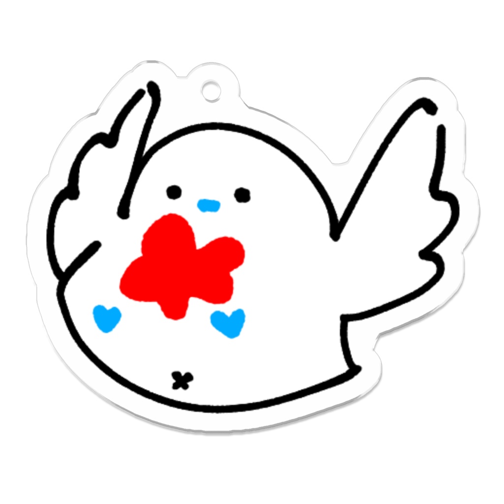 アクリルキーホルダー 罰鳥